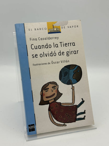 Cuando la tierra se olvidó de girar  - Portada
