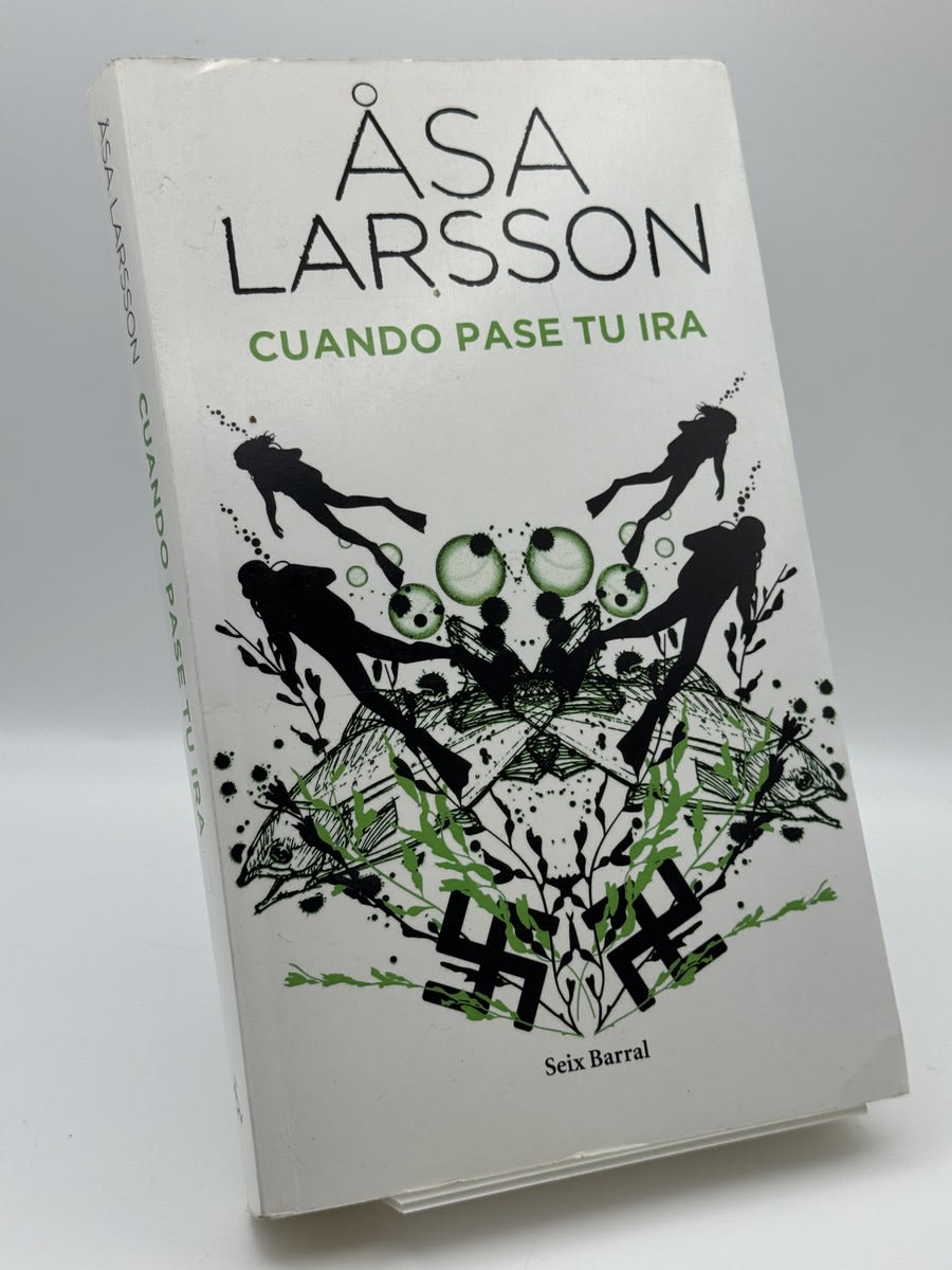Cuando pase tu ira - Åsa Larsson - Portada