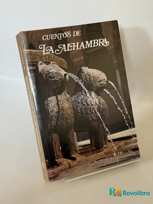 Portada de Cuentos de La Alhambra de W. Irving, libro de segunda mano