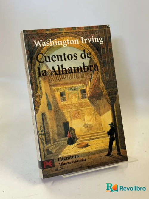 Portada de Cuentos de la Alhambra de Washington Irving, libro de segunda mano
