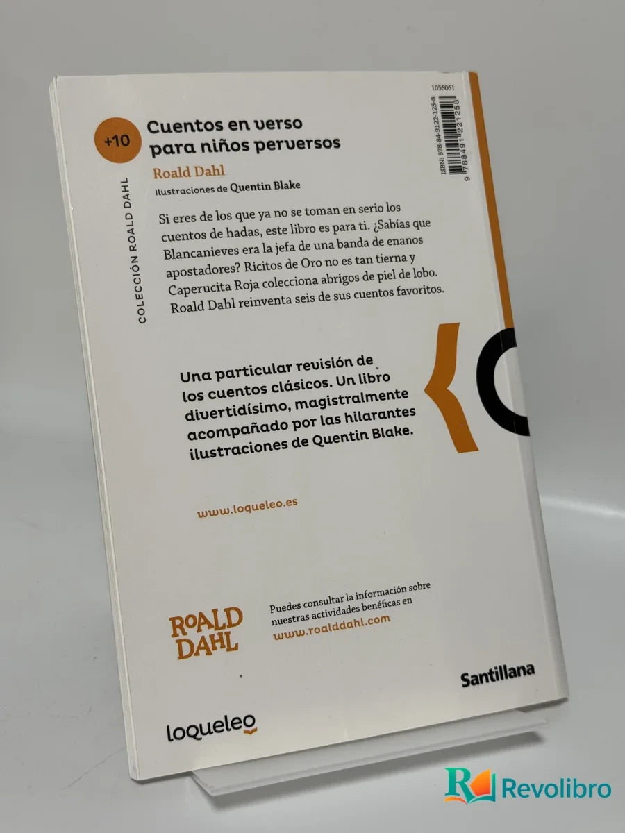Foto 2 de Cuentos en verso para niños perversos de Roald Dahl, libro de segunda mano