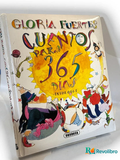 Portada de Cuentos para 365 días - 1ª edición de Gloria Fuertes, libro de segunda mano