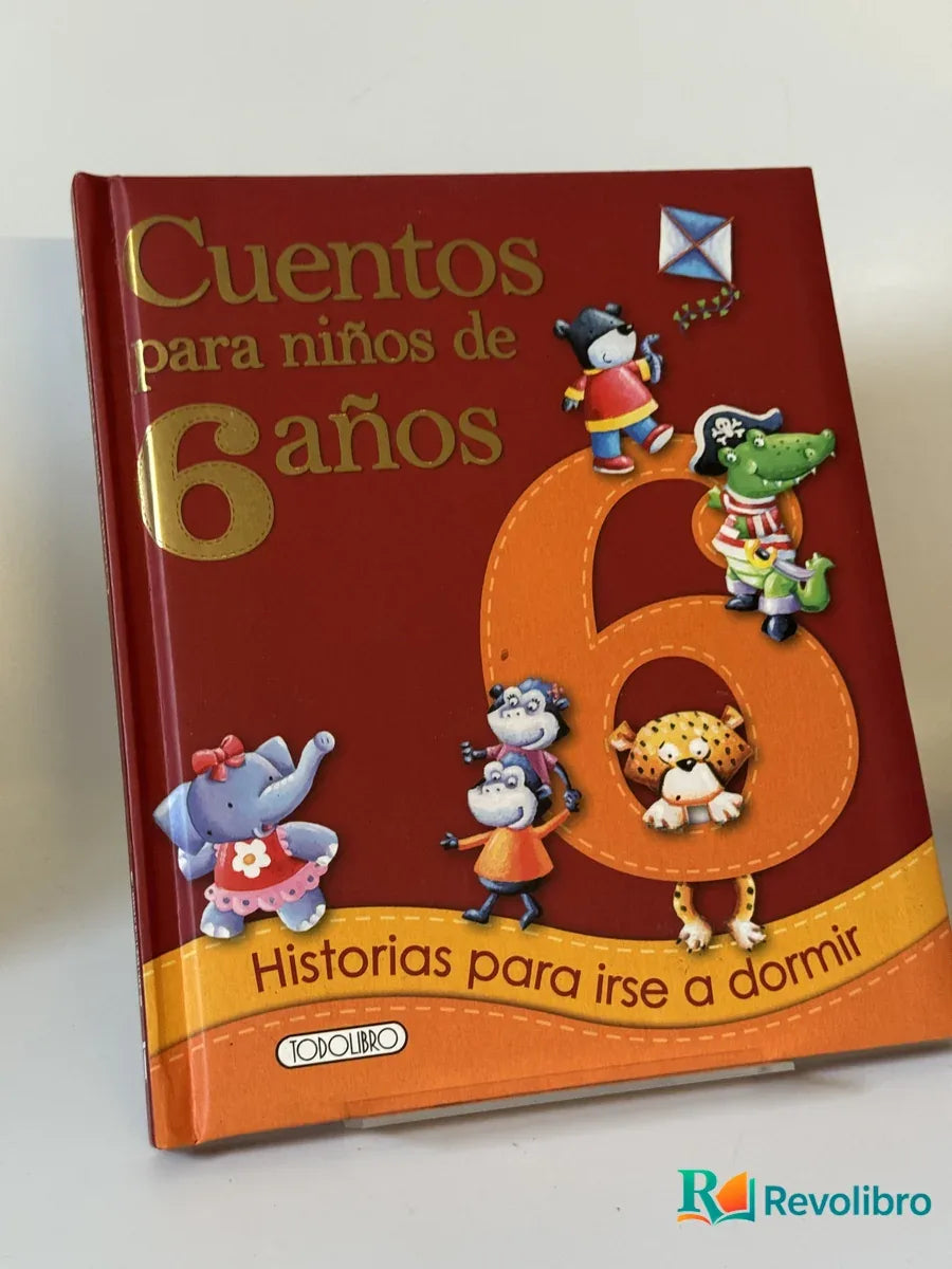 Portada de Cuentos para niños de 6 años de Equipo Todolibro, libro de segunda mano