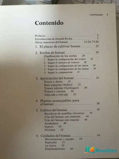 Foto 3 de Cultivo y cuidados del bonsai - 1ª edición de Donald Richie, libro de segunda mano