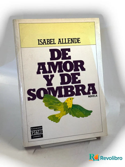 Portada de De amor y de sombra de Isabel Allende, libro de segunda mano