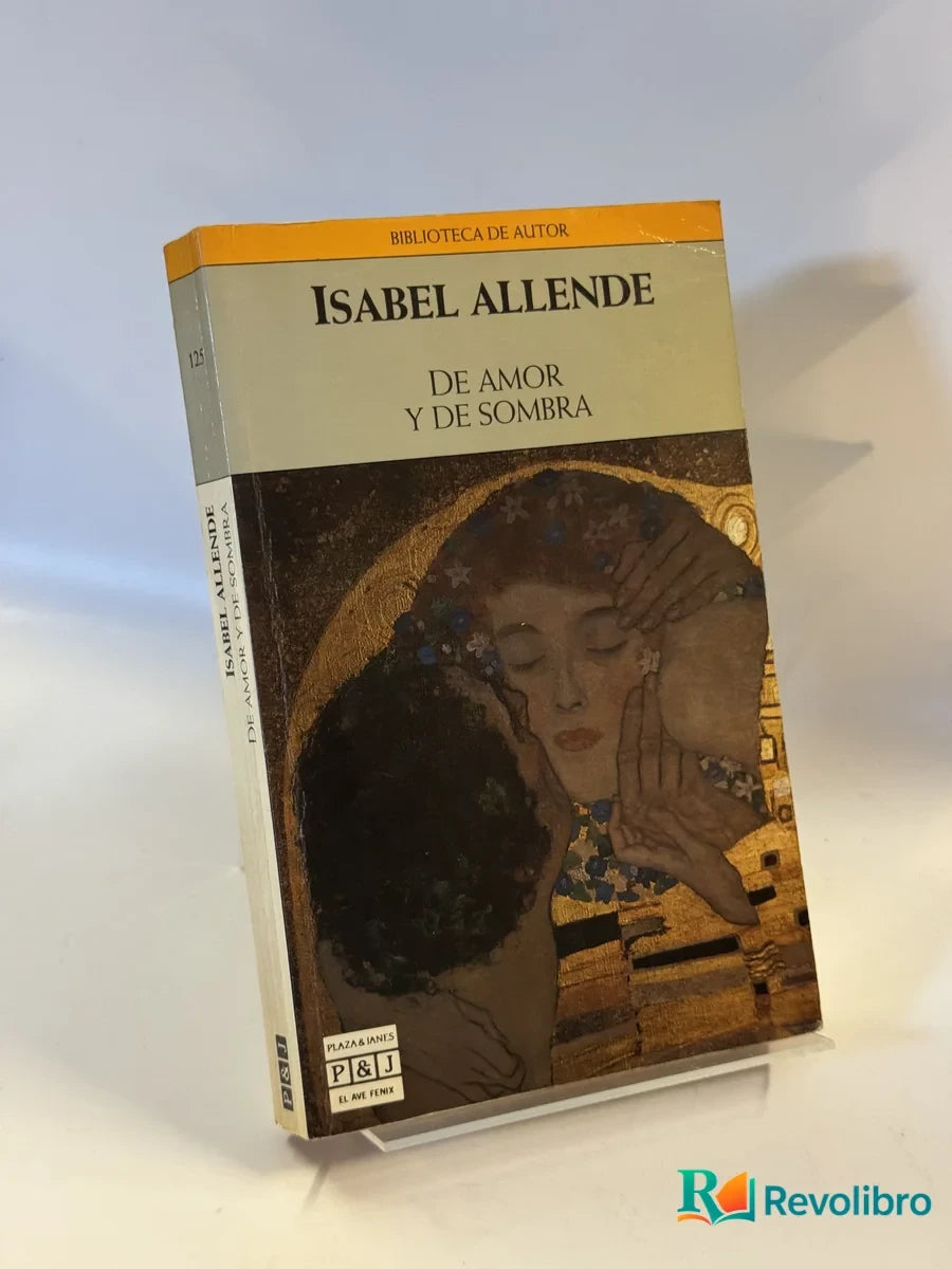 Portada de De amor y sombra de Isabel Allende, libro de segunda mano