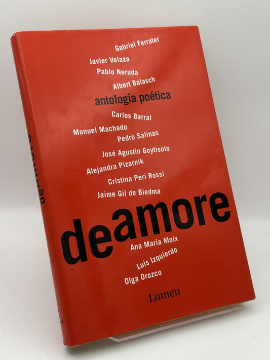 Portada de De Amore Antologia Poetica - VV Staff de VV Staff, libro de segunda mano