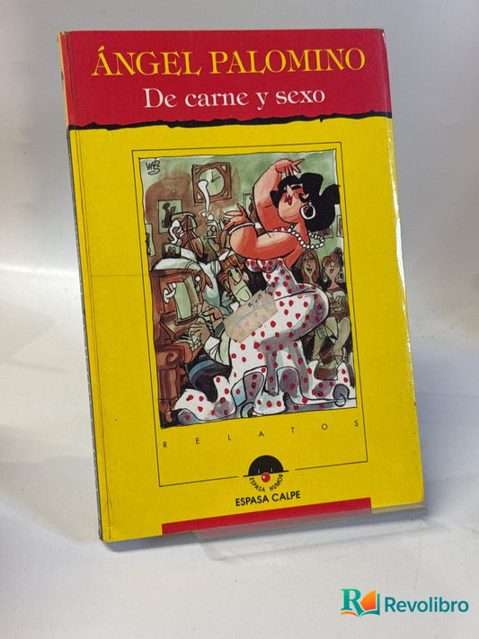 Portada de De carne y sexo de Ángel Palomino, libro de segunda mano