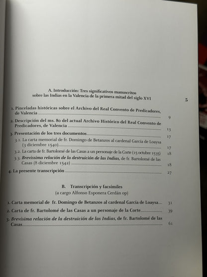 De rebus indiis deplorandis La brevísima y otros manuscritos - Foto 2