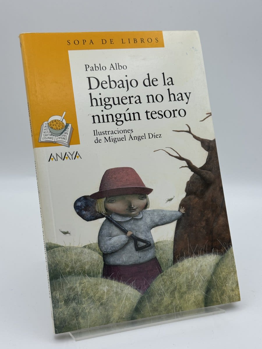 Portada de Debajo de la higuera no hay ningún tesoro de Pablo Albo, libro de segunda mano