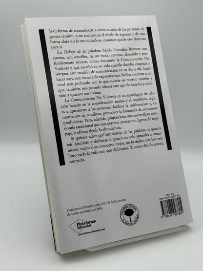 Debajo de las palabras - María González Romero - Imagen 2