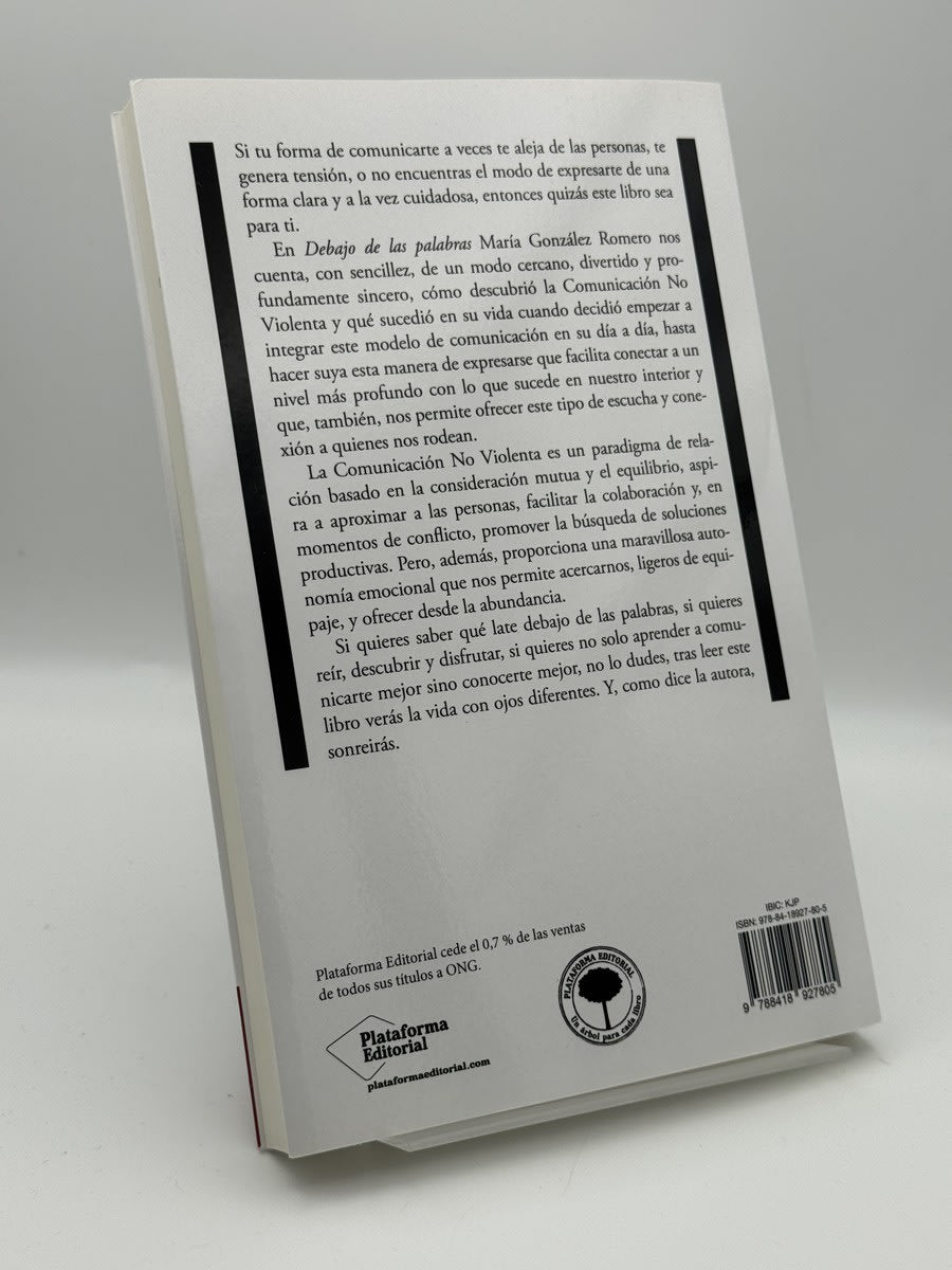 Debajo de las palabras - María González Romero - Imagen 2