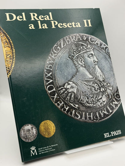 Portada de Del Real a la peseta II - El pais de El pais, libro de segunda mano