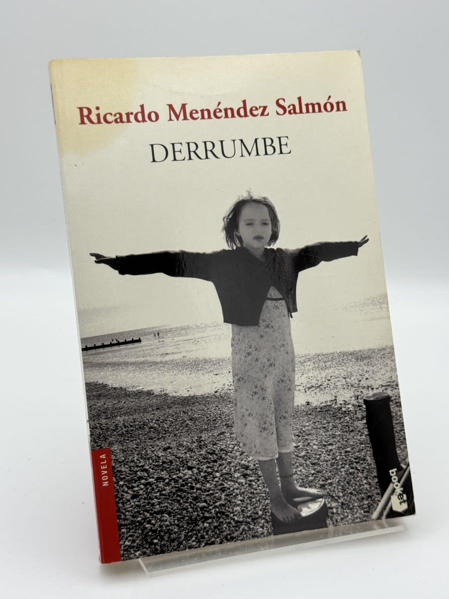 Portada de Derrumbe de Ricardo Menéndez Salmón, libro de segunda mano