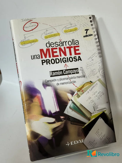 Portada de Desarrolla una MENTE PRODIGIOSA de Ramón Campayo, libro de segunda mano