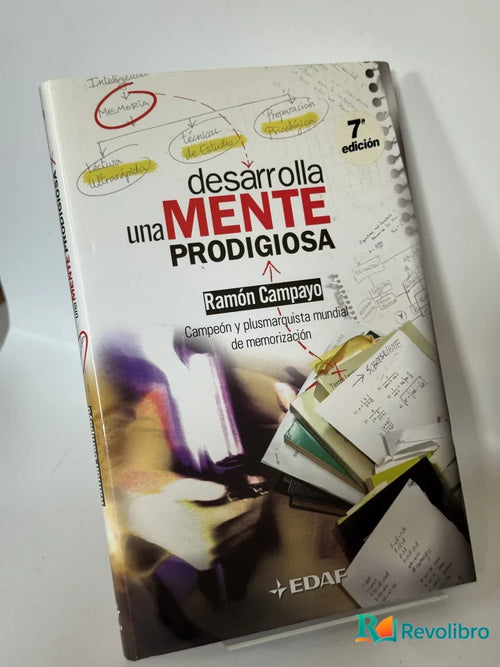 Portada de Desarrolla una MENTE PRODIGIOSA de Ramón Campayo, libro de segunda mano