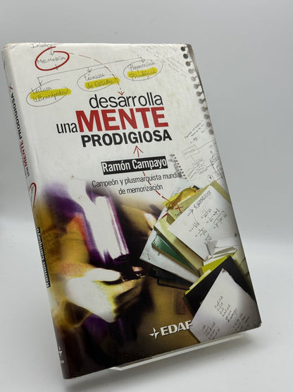 Portada de Desarrolla una MENTE PRODIGIOSA de Ramón Campayo, libro de segunda mano