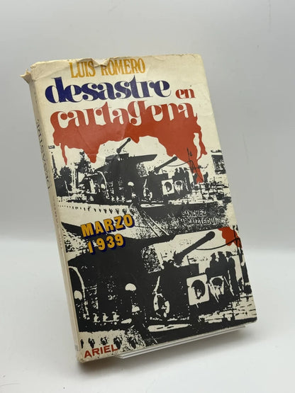 Desastre en Cartagena de Luis Romero | Libro segunda mano - Portada