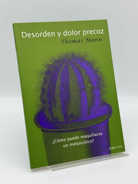 Desorden y dolor precoz - Portada