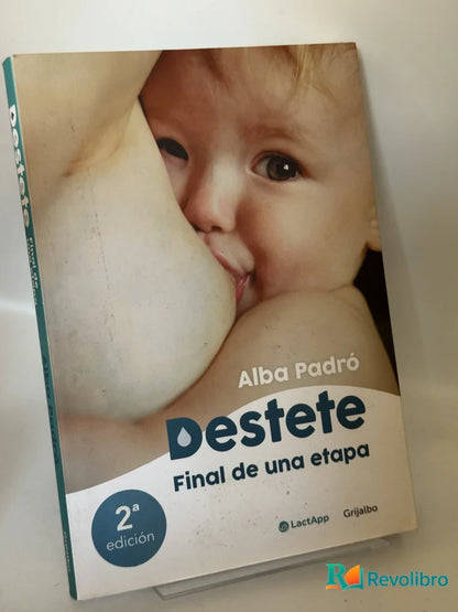 Portada de Destete de Alba Padró, libro de segunda mano