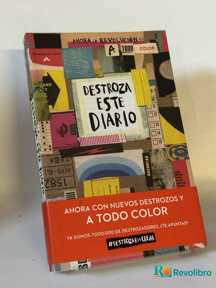 Portada de Destroza este diario de Keri Smith, libro de segunda mano