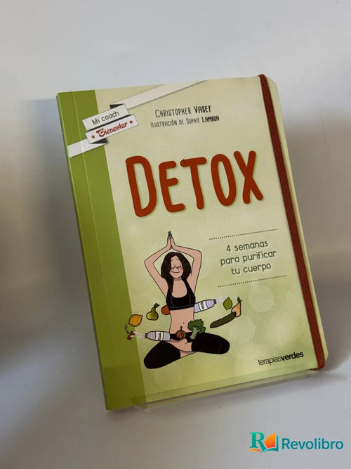 Portada de Detox de Christopher Vasey, libro de segunda mano