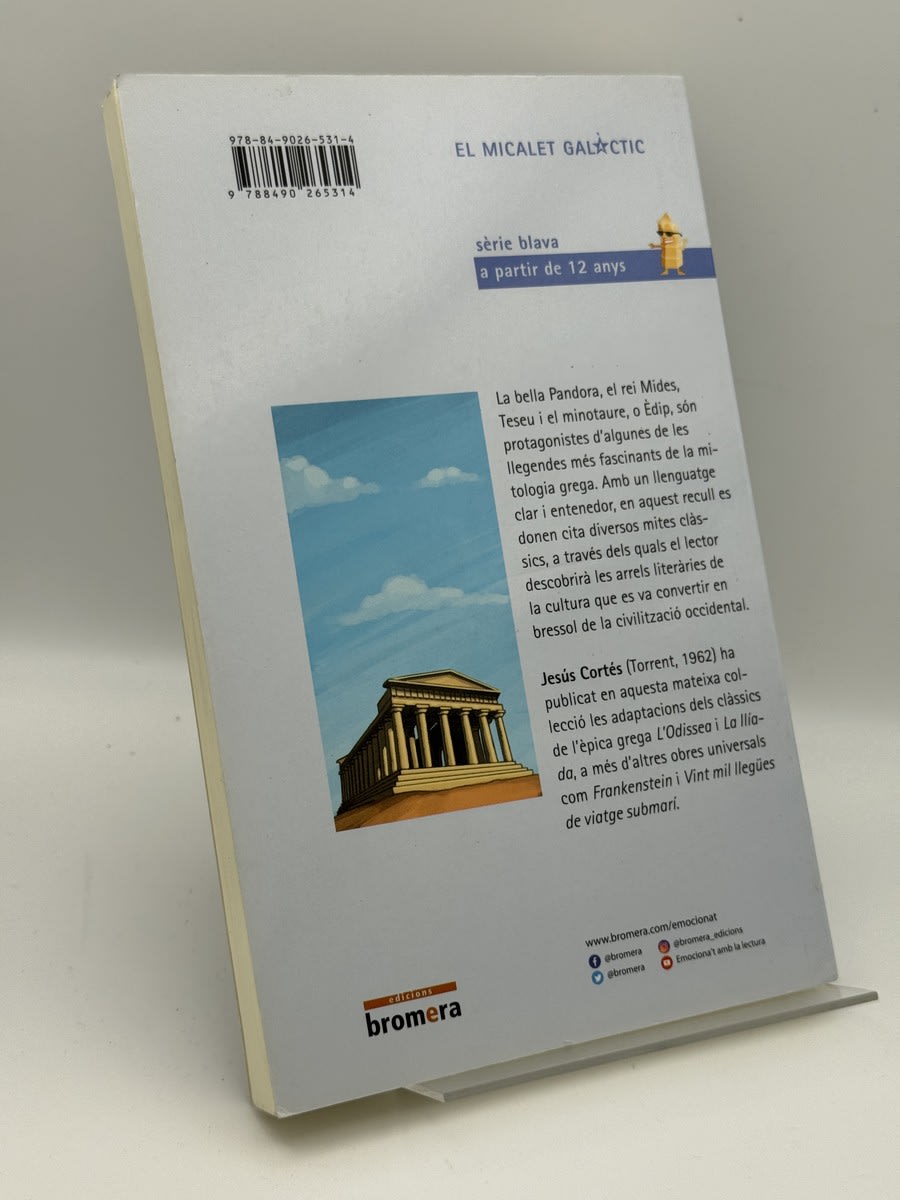 Foto 2 de Déus, herois i mites de l'antigua Grècia de Jesús Cortés, libro de segunda mano