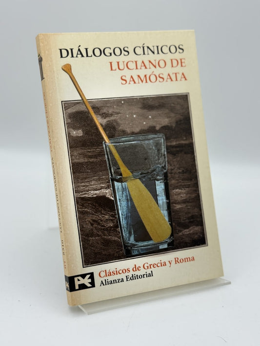 Portada de Diálogos cínicos de Luciano de Samosata, libro de segunda mano