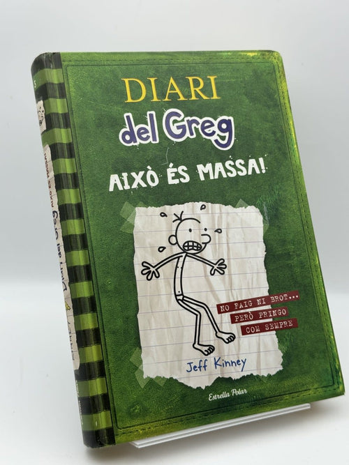 Portada de Diari de Greg: Això és massa! - Jeff Kinney de Jeff Kinney, libro de segunda mano