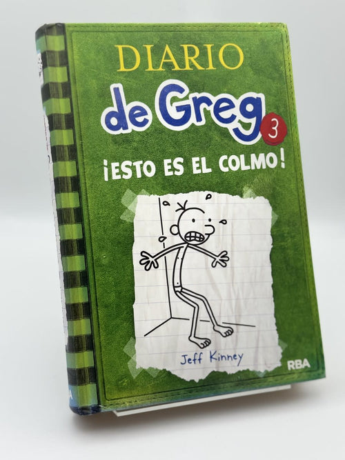 Portada de Diario de Greg 3: ¡Esto es el colmo! - Jeff Kinney de Jeff Kinney, libro de segunda mano