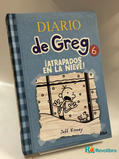 Portada de Diario de Greg 6: Atrapados en la nieve! de Jeff Kinney, libro de segunda mano