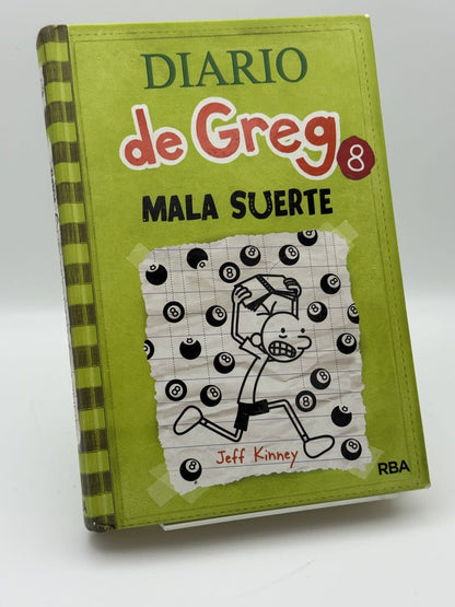 Diario de Greg 8: Mala suerte - Portada
