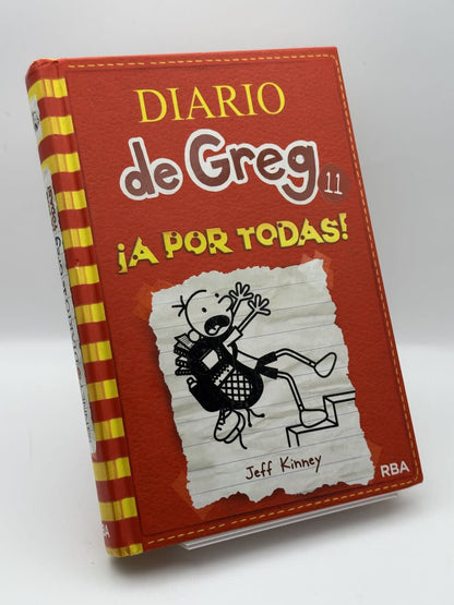 Diario de Greg: A por todas - Jeff Kinney - Portada