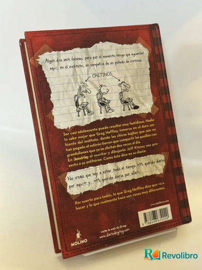 Foto 2 de Diario de Greg: Un pringao total de Jeff Kinney, libro de segunda mano