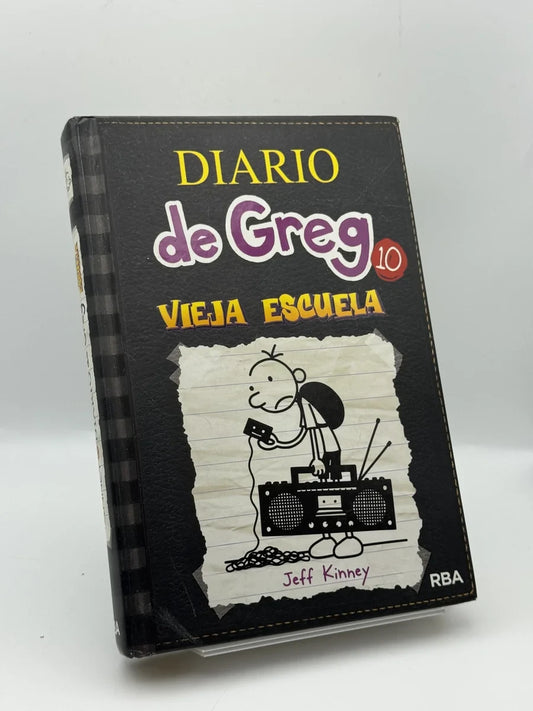 Diario de Greg: vieja escuela 10 de Jeff Kinney | Libro segunda mano - Portada
