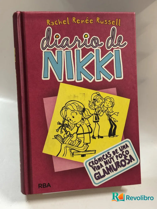 Portada de diario de NIKKI 1 de Rachel Renée Russell, libro de segunda mano