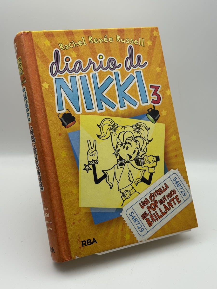 Portada de Diario de Nikki 3 - Rachel Renée Russell de Rachel Renée Russell, libro de segunda mano