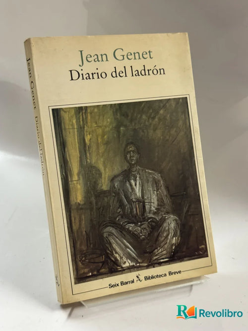 Portada de Diario del ladrón de Jean Genet, libro de segunda mano
