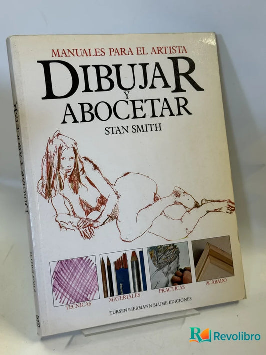 Portada de Dibujar y abocetar de Stan Smith, libro de segunda mano