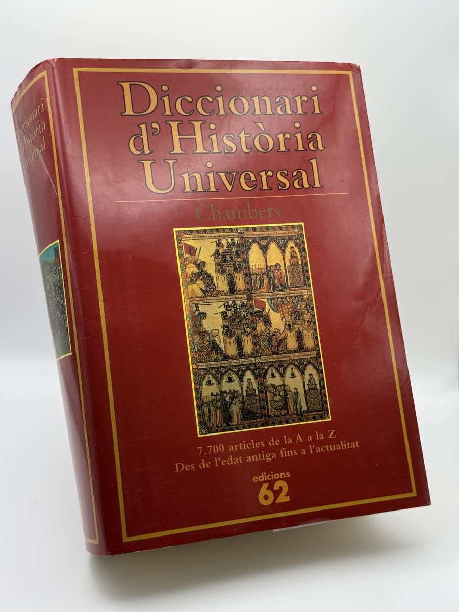 Diccionari d'història universal Chambers - Portada