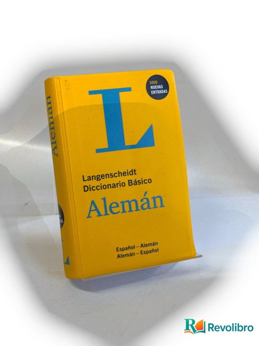 Portada de Diccionario básico alemán de Langenscheidt, libro de segunda mano
