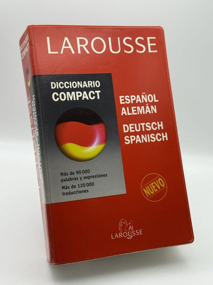 Portada de Diccionario compact español alemán, alemán español - Elvira de Moragas de Elvira de Moragas, libro de segunda mano