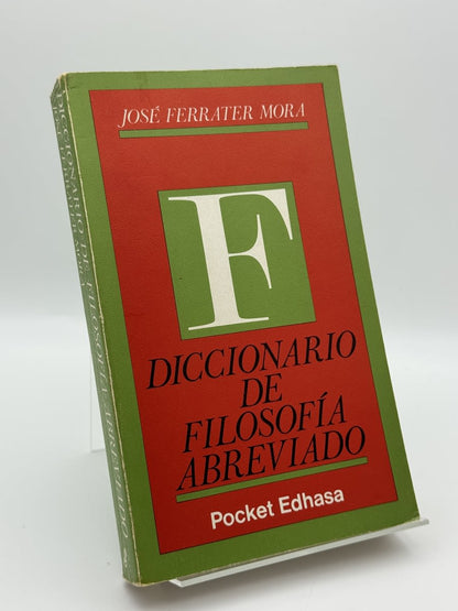 Diccionario de filosofía abreviado - José Ferrater Mora - Portada