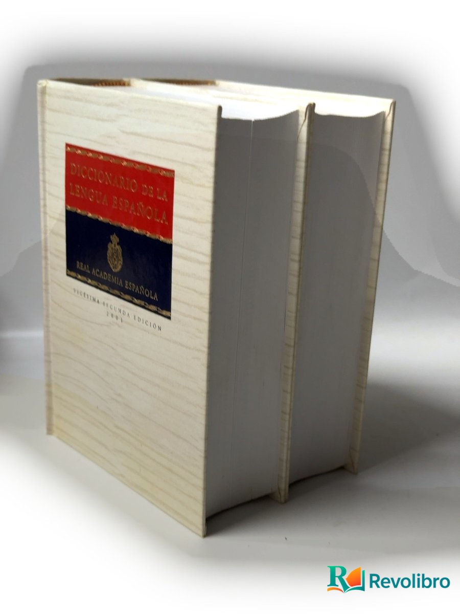 Foto 3 de Diccionario de la lengua española 2 tomos de Real Academia Española, libro de segunda mano