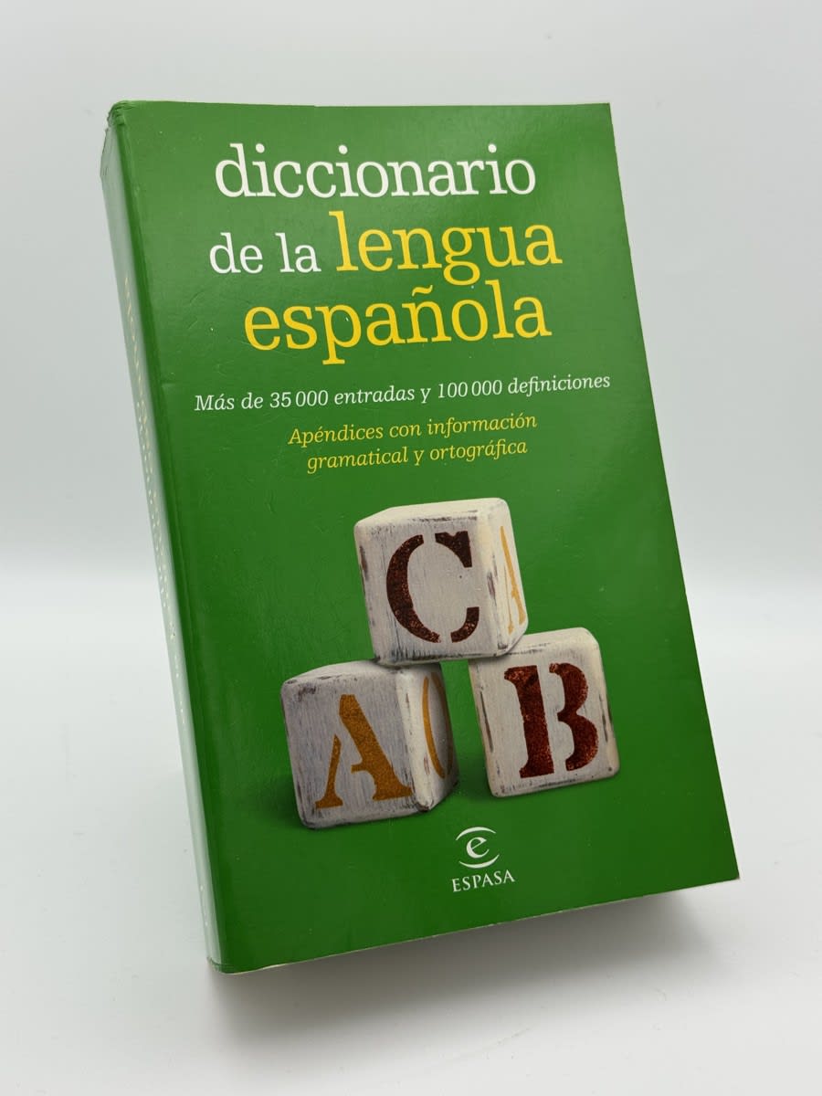 Portada de Diccionario de la lengua española Bolsillo de Espasa Calpe, libro de segunda mano