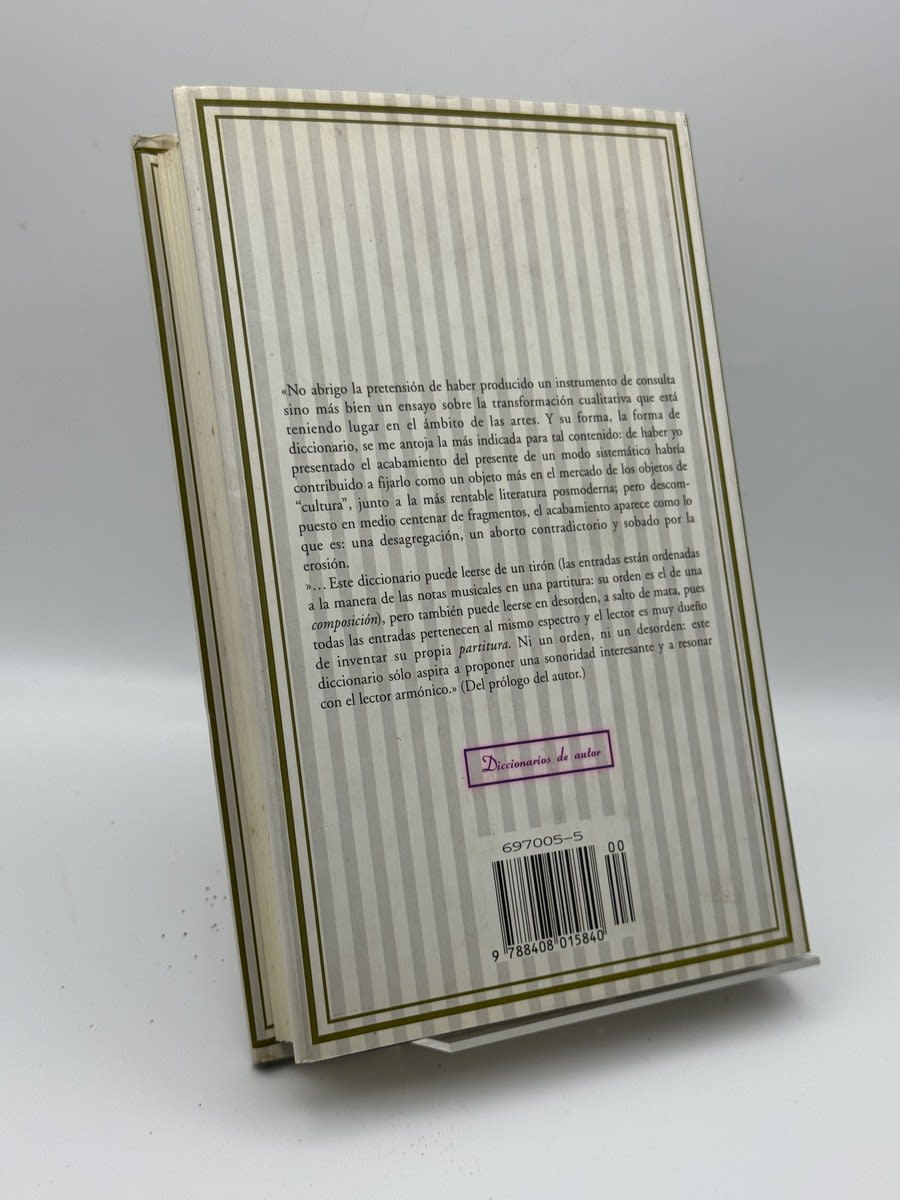 Foto 2 de Diccionario de las artes - Félix de Azúa de Félix de Azúa, libro de segunda mano