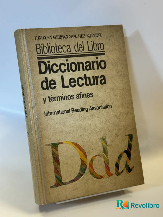 Portada de Diccionario de Lectura y términos afines de Fundación Germán Sánchez Ruíz, libro de segunda mano