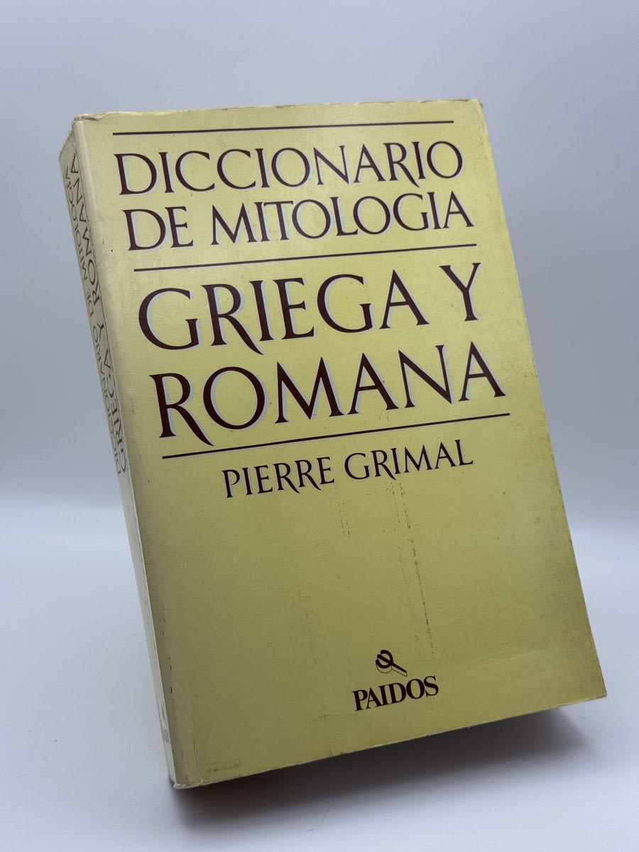Diccionario de mitología griega y romana - Portada