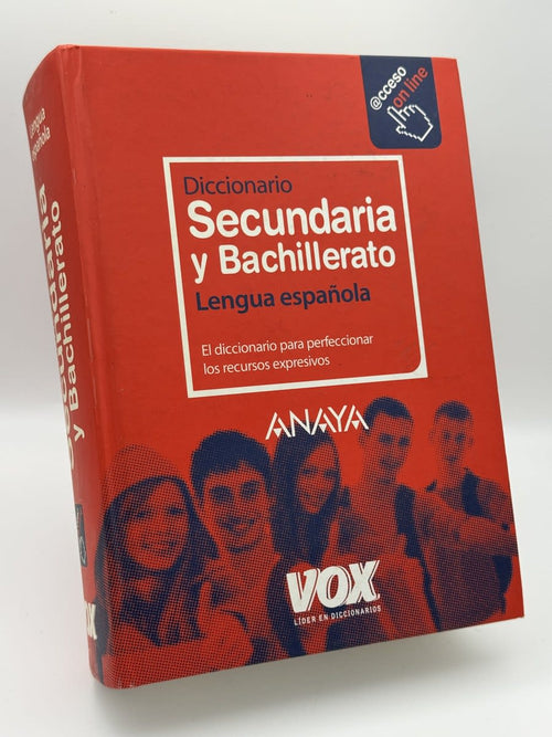 Diccionario de Secundaria y Bachillerato - Jordi Indurain Pons - Portada