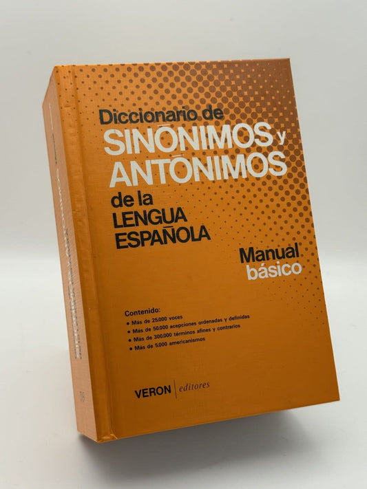 Diccionario de sinónimos y antónimos de la lengua española - Portada